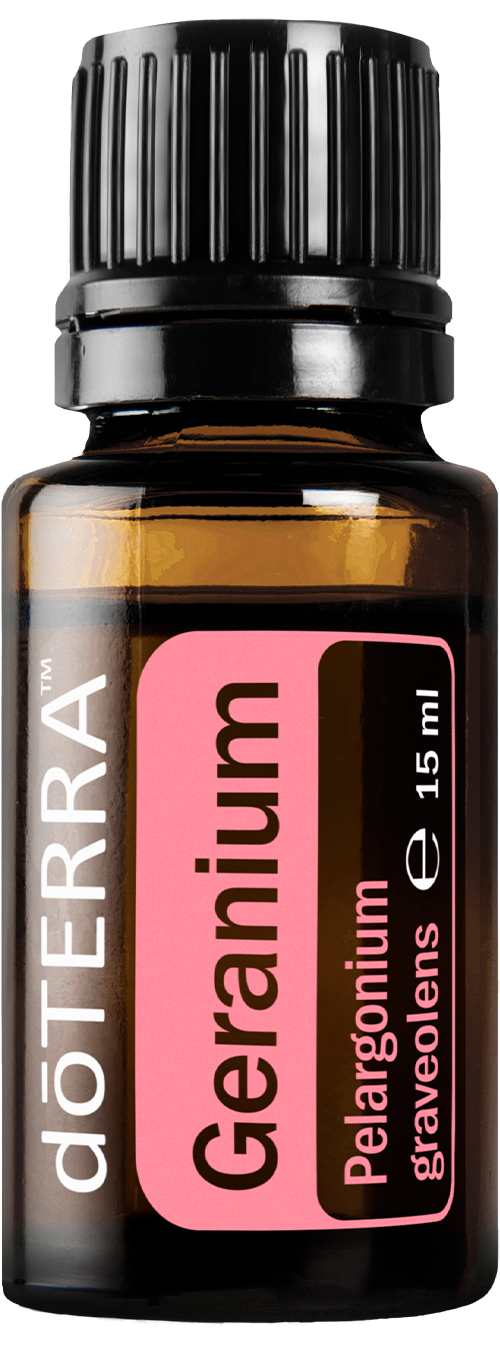 Frasco dōTERRA Geranium 15ml sem fundo